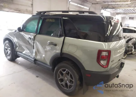 2024 Ford Bronco Sport Badlands z USA, uszkodzony, nr VIN 3FMCR9D93RRE94606